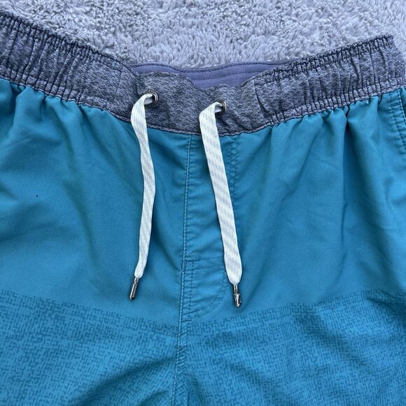 Vuori Men’s Trail Shorts 8” Lined Teal Aqua Blue Size Small Performance READ - Picture 2 of 9